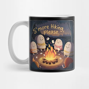 S’More Hiking Please Funny Hiking and Camping Mug